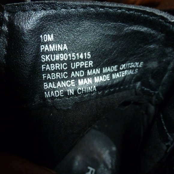 Fall Sale- Black Heeled zippered Ankle Booties sz 8.5 &10 - Picture 8 of 10